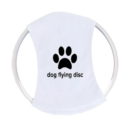 Pet Supplies Dog Toys Glow in the Dark Flying Discs Trainning Interactive Game Throwing Catching Ring for Small Medium Large Dog