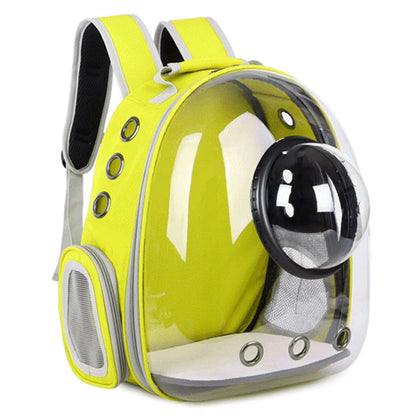 Transparent Cat Carrying Bags Space Breathable Pet Backpack Portable Puppy Dog Backpack Transport Carrier Space Capsule Bag Pets